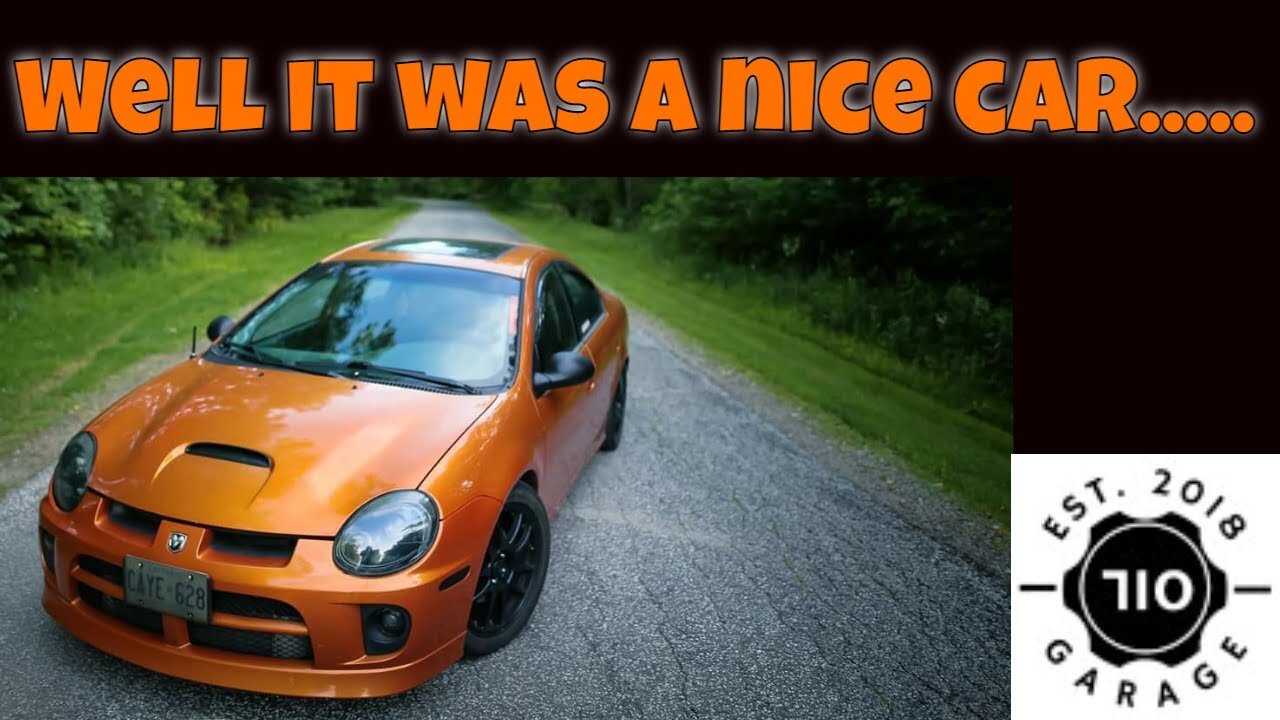 Wrecking a SRT4 Neon