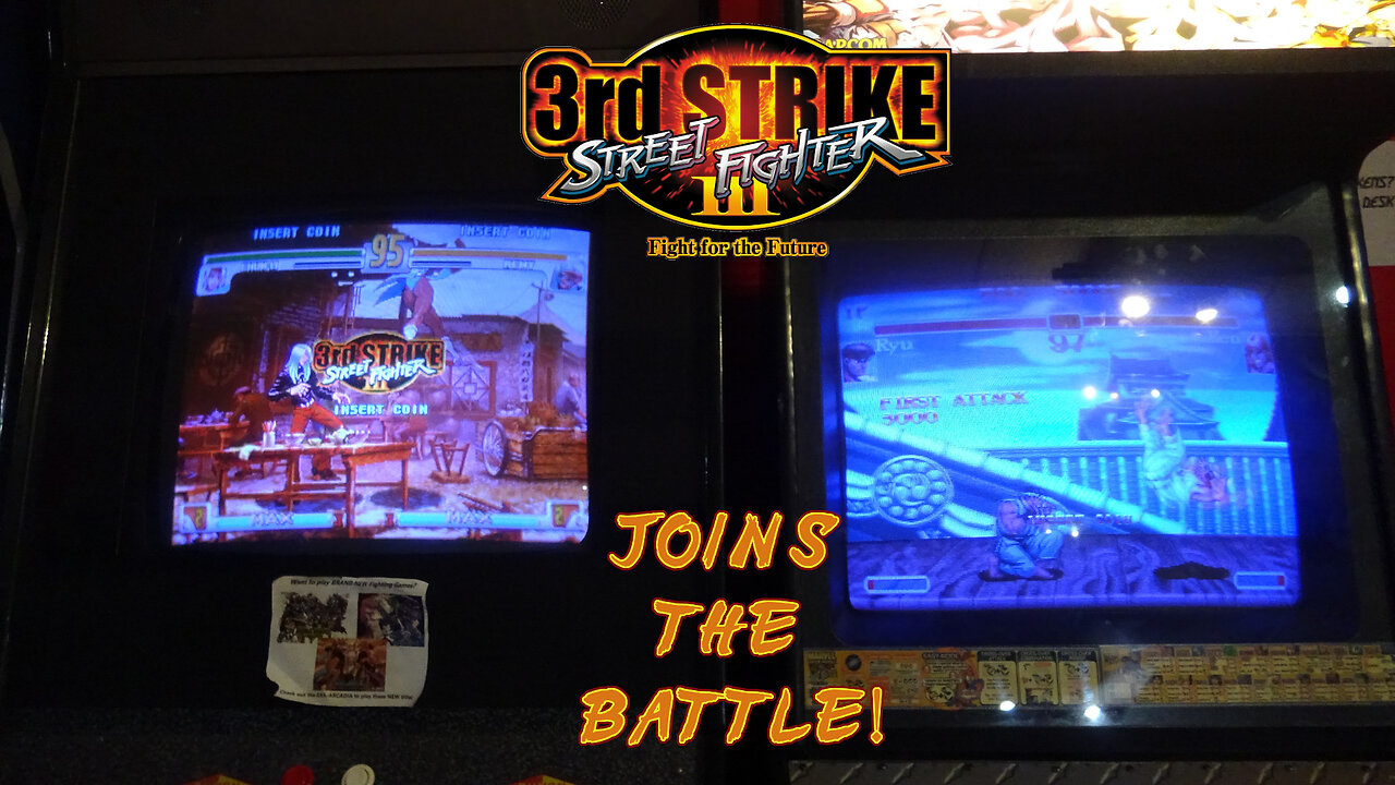 Street Fighter III: 3rd Strike Joins The Battle at Arcade Galactic!