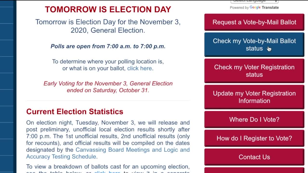 How to track your vote-by-mail ballot online