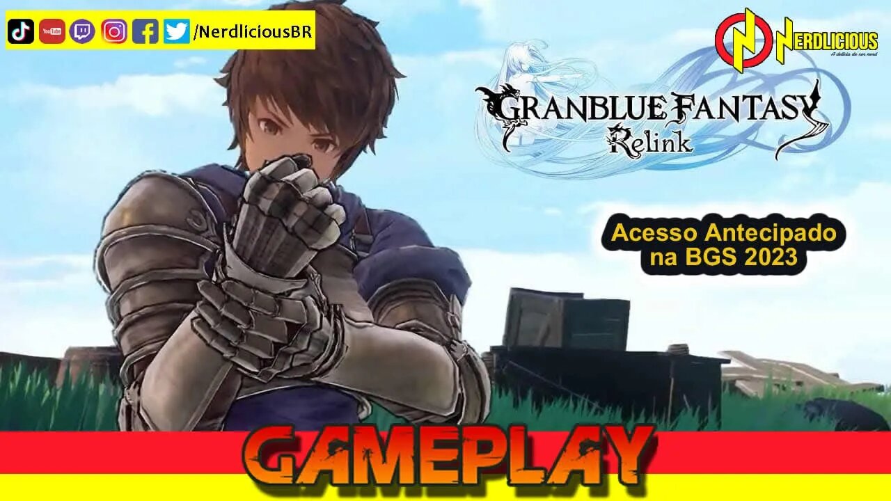 🎮 GAMEPLAY! Tivemos Acesso Antecipado de GRANBLUE FANTASY: RELINK na BGS 2023 no estande da Nuuvem!