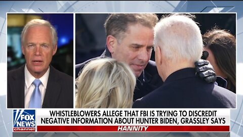 Sen Johnson Demands Director Wray Come Clean On Hunter Biden