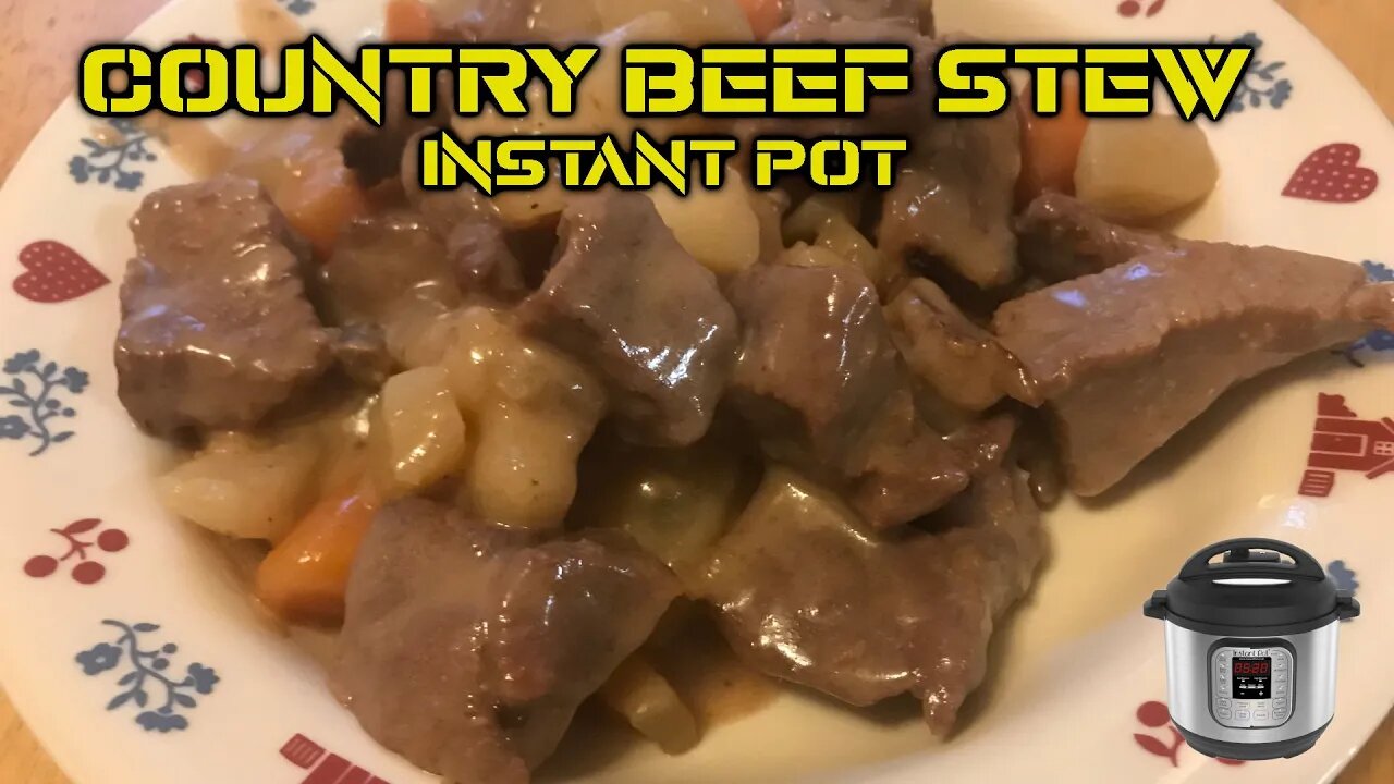 Instant Pot Country Beef Stew | Beef Recipe