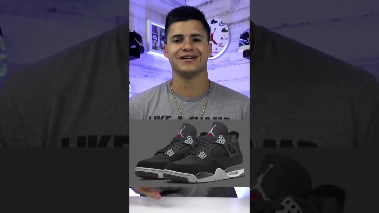 Release Reminder: Air Jordan 4 "Black Canvas"