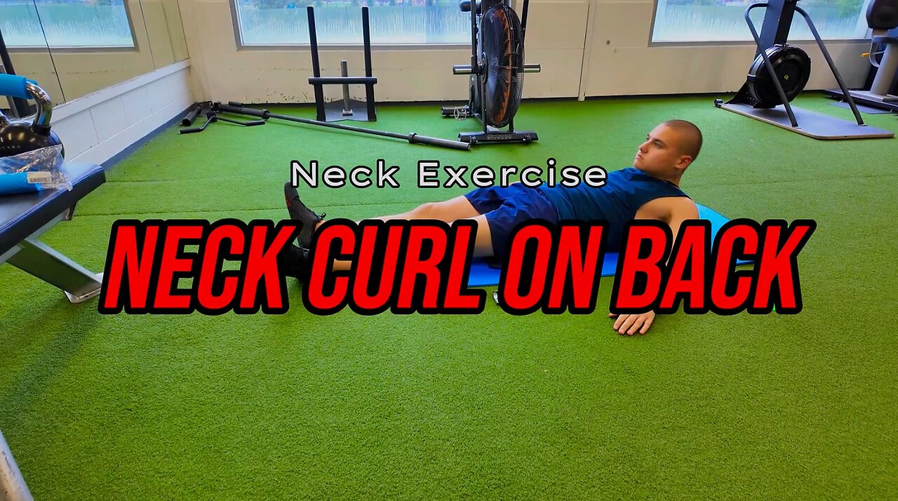 Neck Curl on Back | NECK Exercise