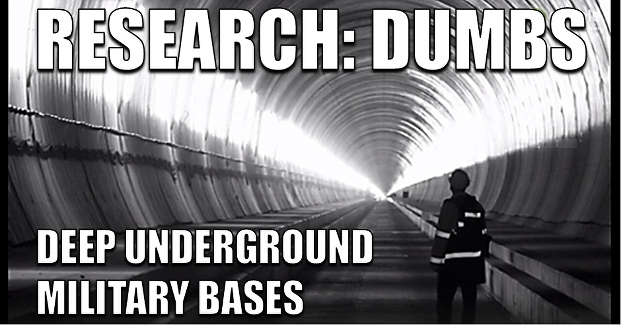 DEEP UNDERGROUND BASE FOUND UNDER SHOPPING MALL, TUNNELS MILES IN LENGTH - DUMBS ?