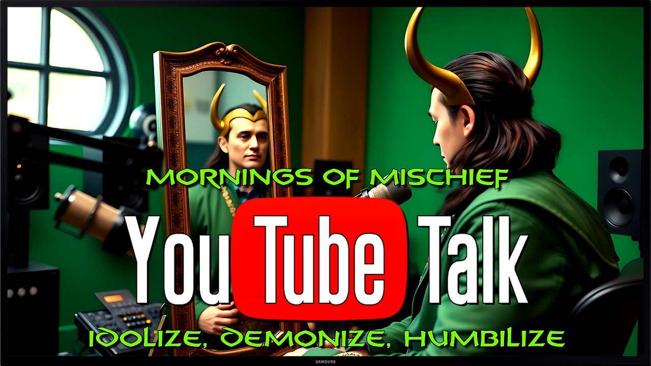 Mornings of Mischief YouTube Talk - Idolize, Demonize, Humbilize