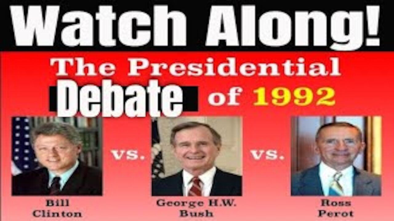 1992 Presidential Debate | US Politics Live Streamer Channel | C span Live Stream Happening Right
