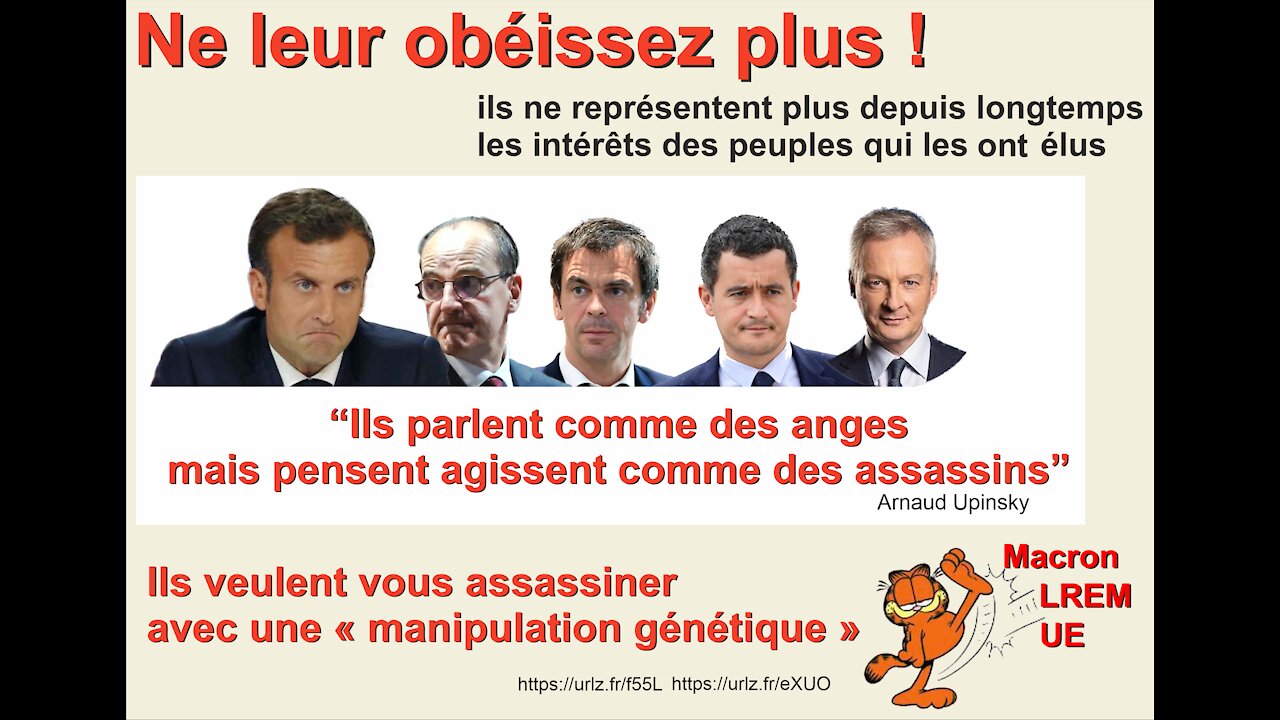 Dictature covid 19 : La désobéissance civile, le seul atout contre le totalitarisme de Macron?