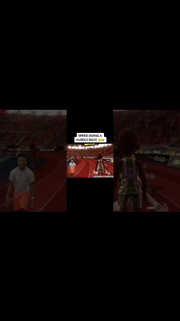 Ishowspeed doing hurdle race #ishowspeed