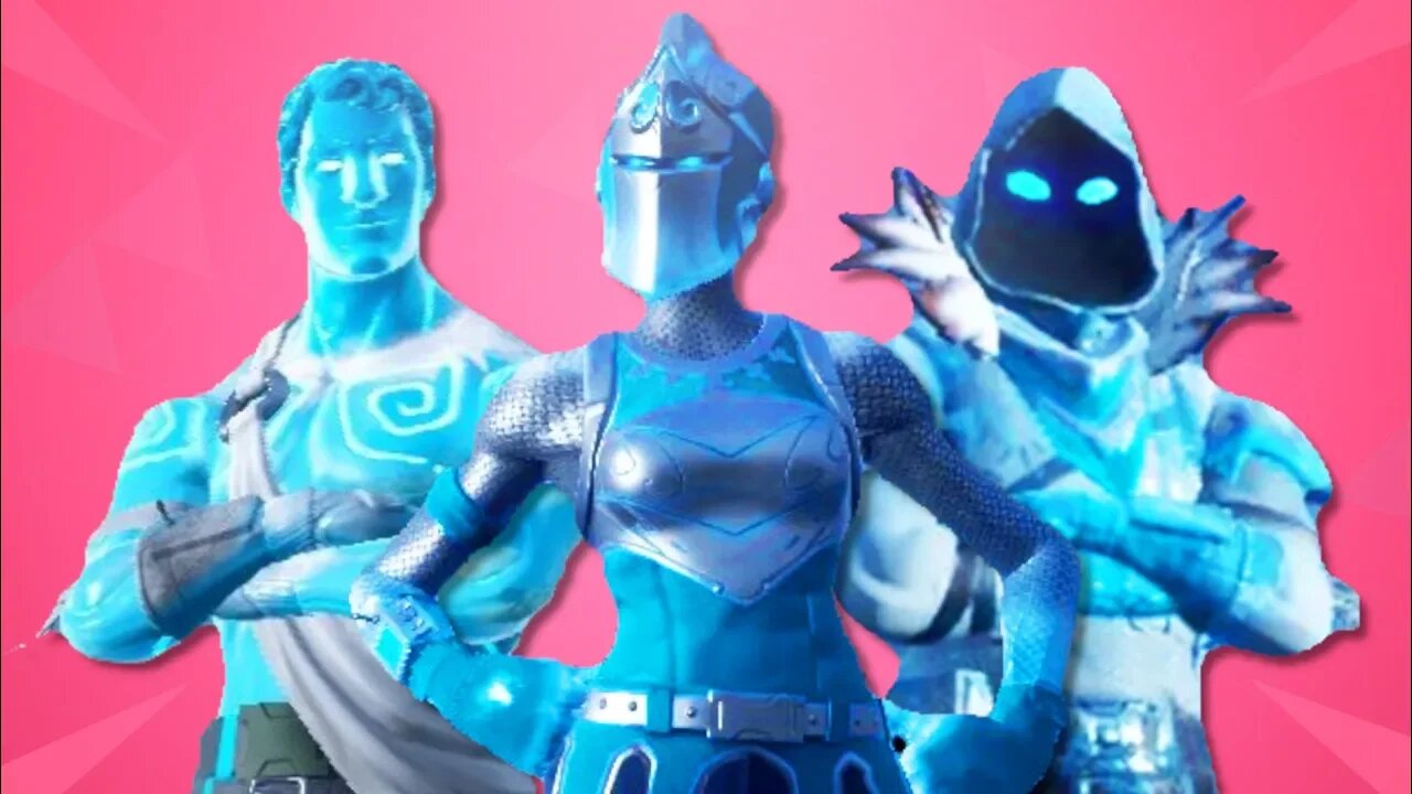 *NEW* "FROZEN LEGENDS SKIN PACK" IN FORTNITE! (FROZEN RED KNIGHT, FROZEN RAVEN, FROZEN LOVE RANGER)!