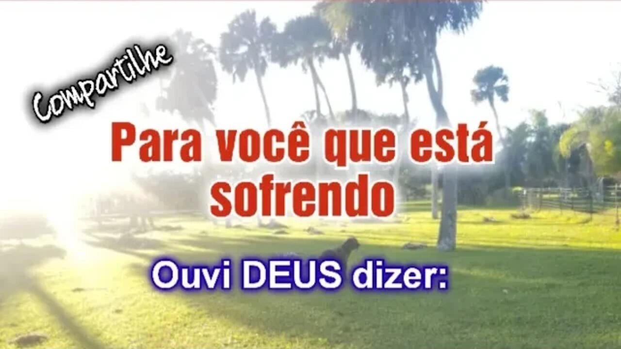 Mensagem de DEUS aos que estão passando por dificuldades. #biblia #compartilhe #fé