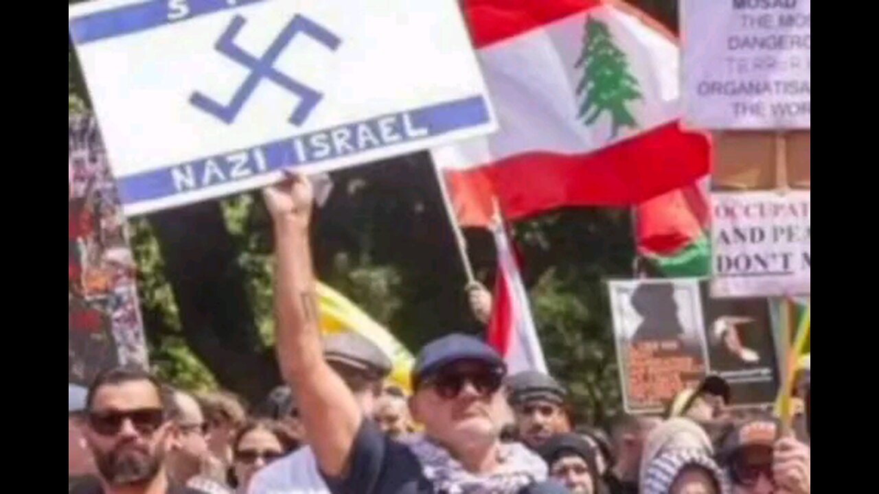 This man is facing 12 months in jail and a $24,000 for comparing the Nazis to Israel.