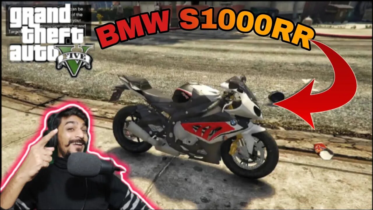 How To install BMW S1000 RR Bike in GTA 5 | GTA 5 Mods | Addon Superbike #gtav #grandtheftauto