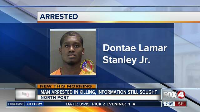 Arrest made in North Port killing