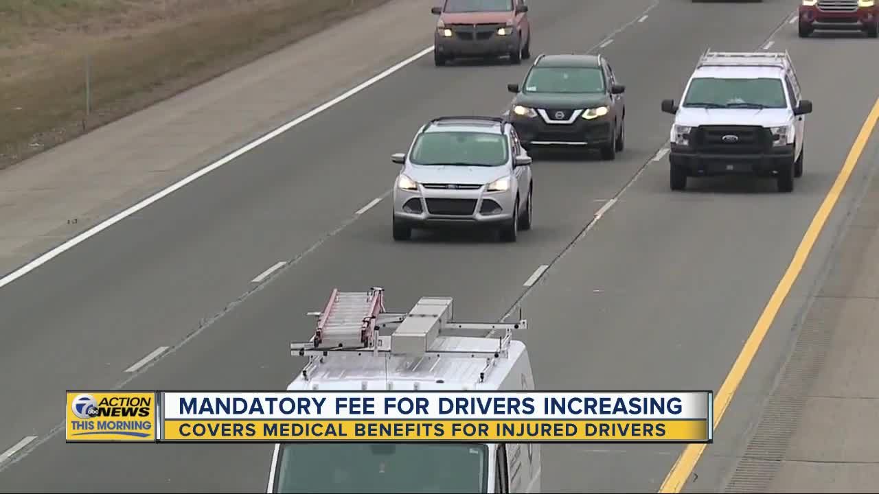 Mandatory fee for drivers increasing