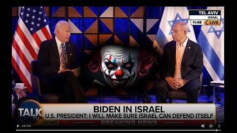 Biden and Ben having a little Scripted Chat🙄😶🤡