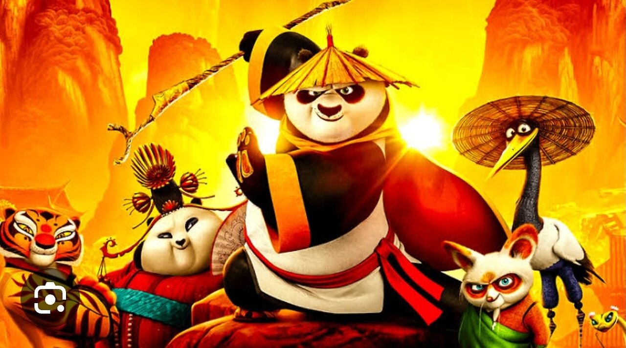 Kung Fu panda cartoon "memories 😍"