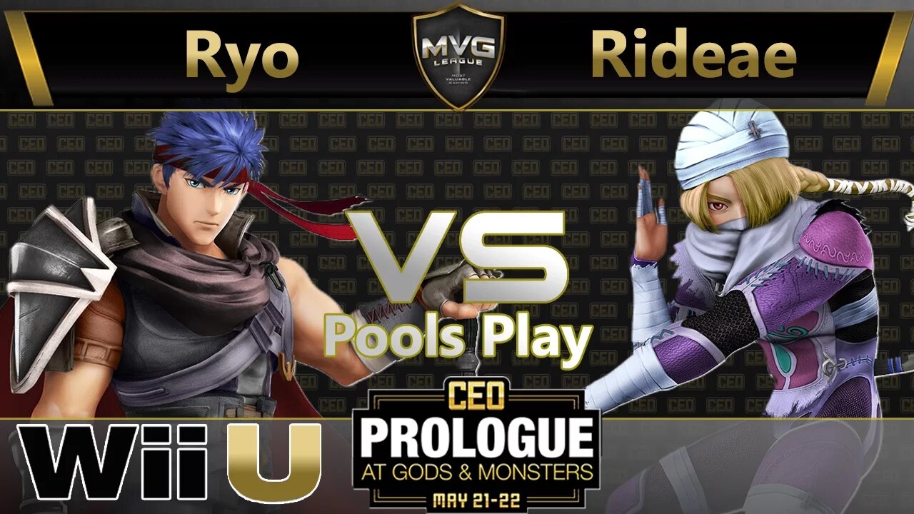 MVG|Ryo (Ike) vs. GoTE|Rideae (Sheik) - Pools Play - CEO Prologue