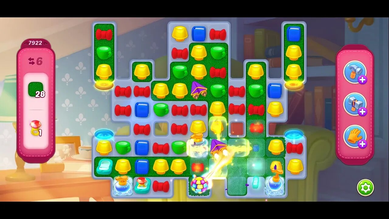 Playrix Homescapes Gameplay Walkthrough Level 7922