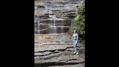 Buttermilk Falls State Park in Ithaca Ny this place is amazing