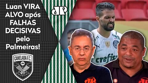 "Cara, o Luan tá FALHANDO MUITO! Ele vai..." Zagueiro do Palmeiras vira ALVO após VICE pro Flamengo!