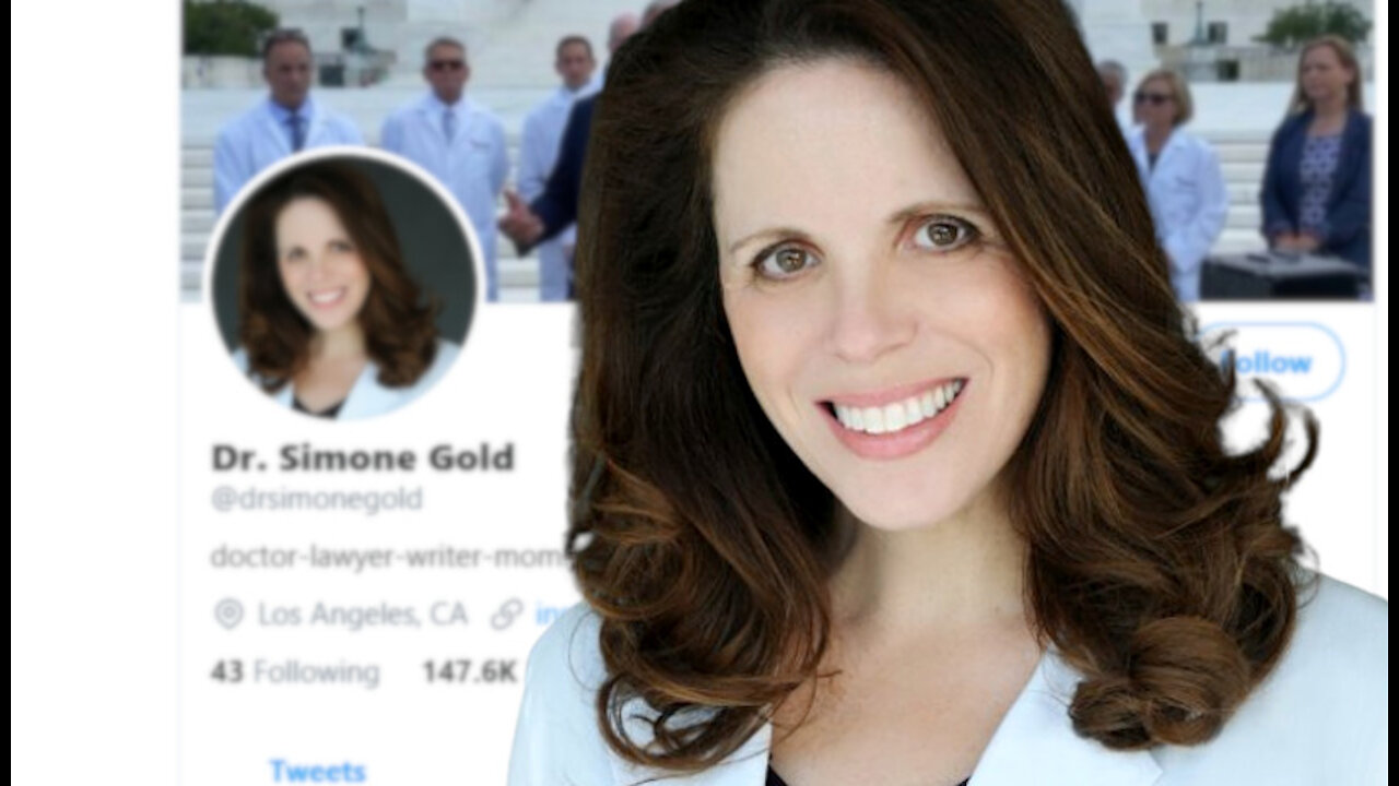 DR SIMONE GOLD BLOWS WHISTLE "CALLING OUT ESTABLISHMENT"