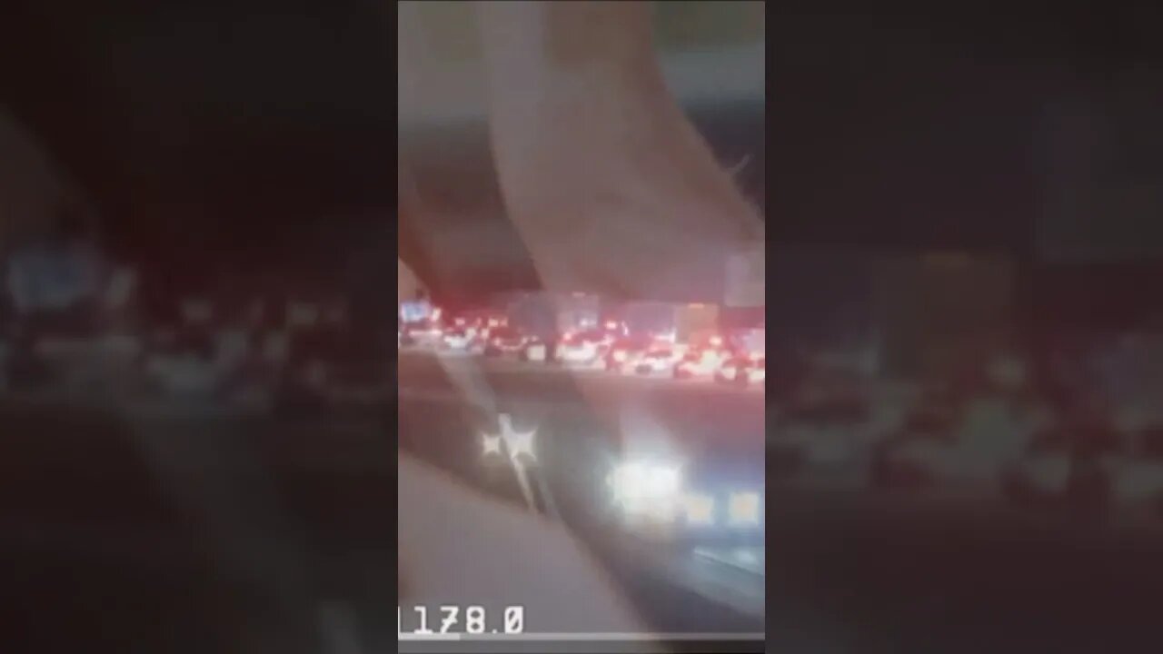 River Flooding Causes Horrible Backup on I-75 #shorts #florida #hurricaneian