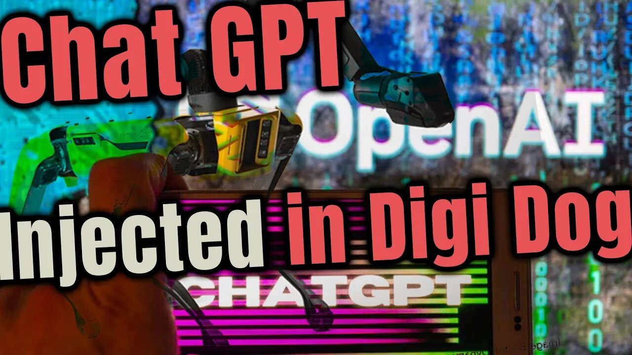 🤖Boston Robotics Digi Dog has been Injected with Chat GPT🤖