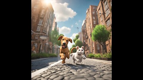 “Las Aventuras de Pelusa y Rocky: Un Viaje por el Mundo”🐶🐾😽