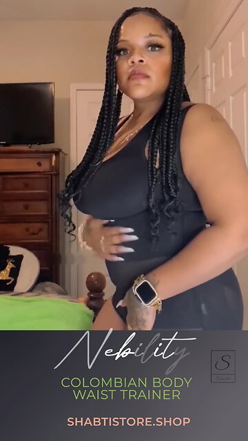 Nebility Curvy+ Seamless Faja Tummy Control Colombian Body Waist Trainer Shapewear