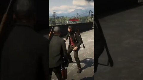 Red Dead Online: Rooftop Fighting Simulator