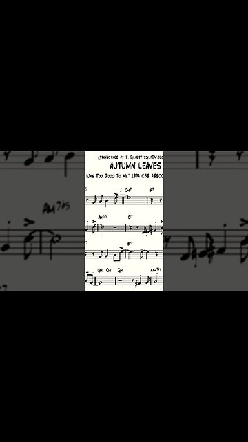 Chet Baker Greatest Hits w/ Scores - Autumn Leaves