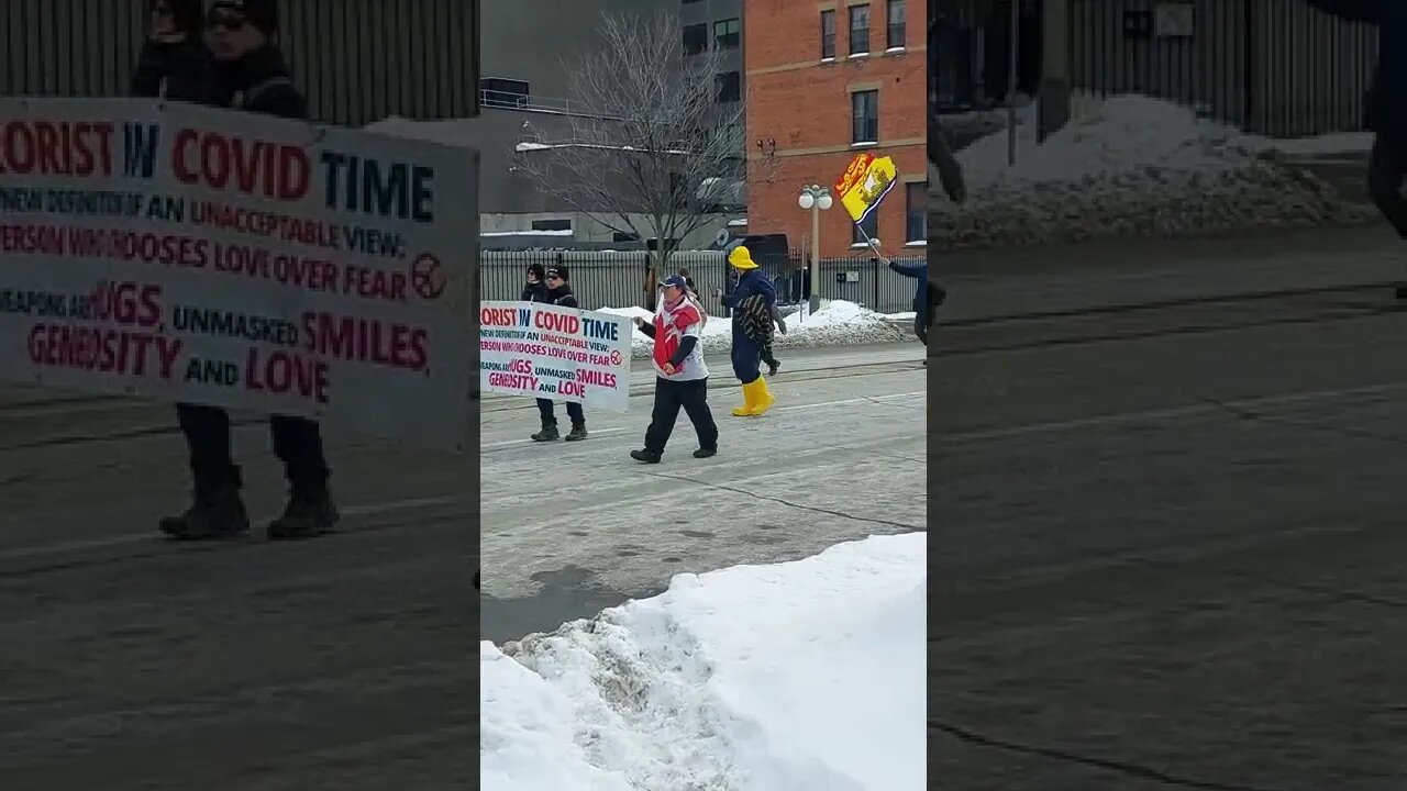 Marching For Freedom In Ottawa March 5 2022