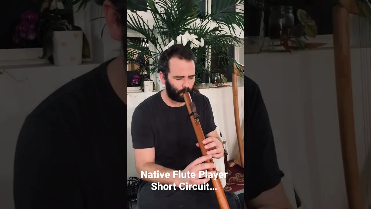 When you short circuit playing the flute..: