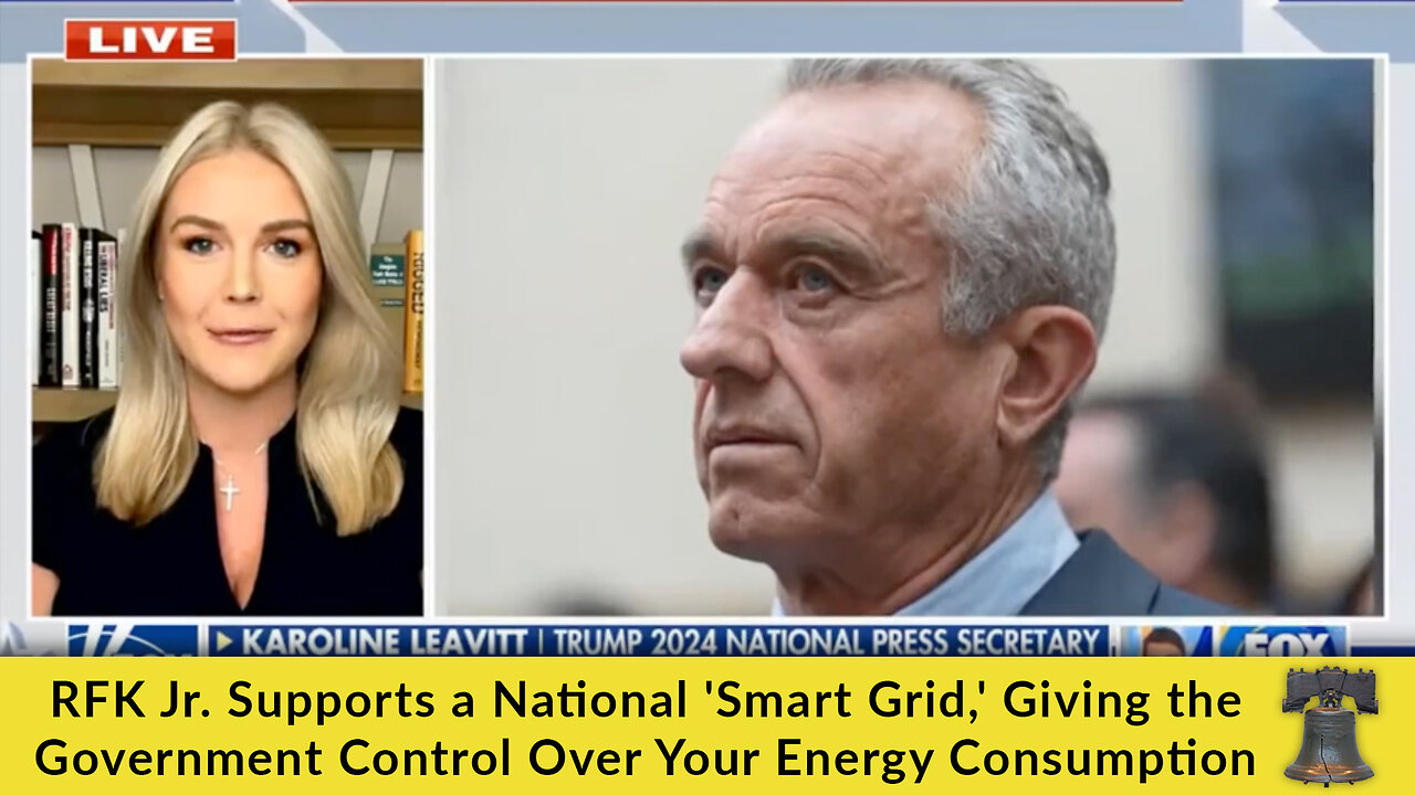 RFK Jr. Supports a National 'Smart Grid,' Giving the Government Control Over Your Energy Consumption