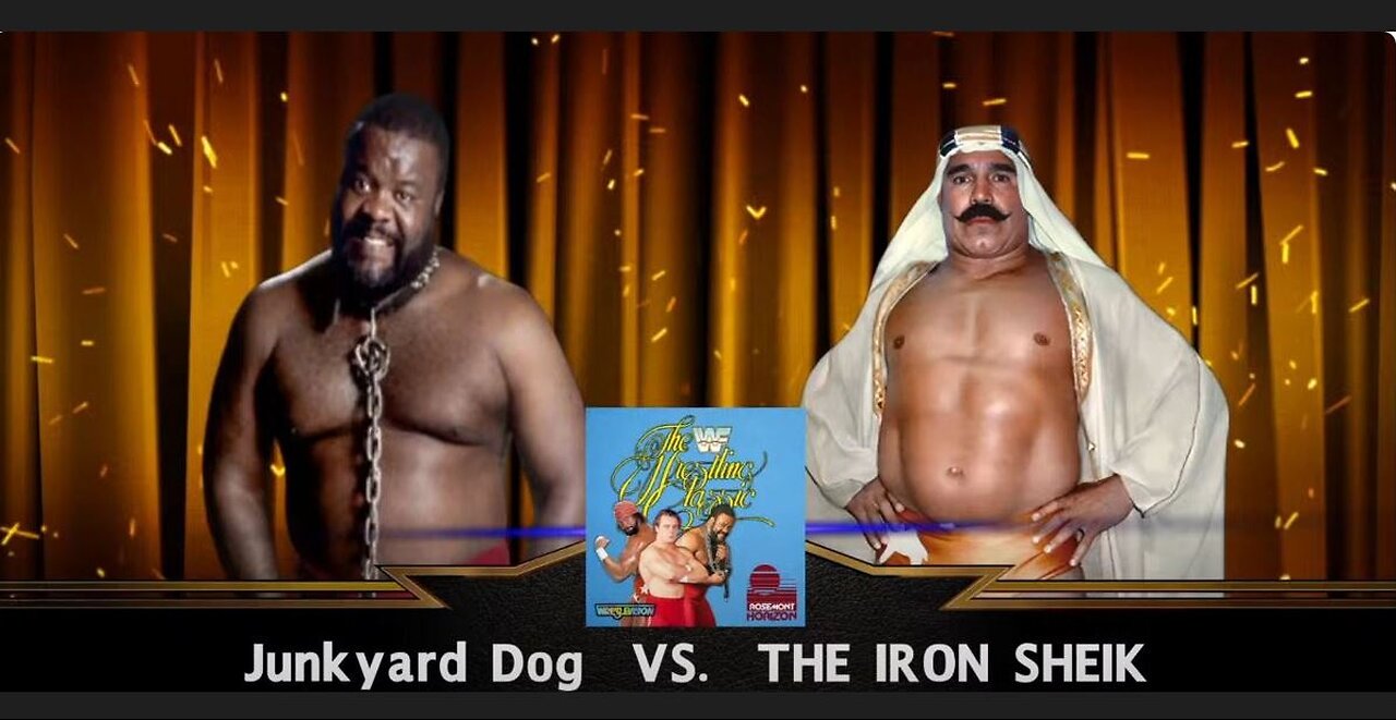 WWF The Wrestling Classic The Junkyard Dog vs The Iron Sheik Part 5