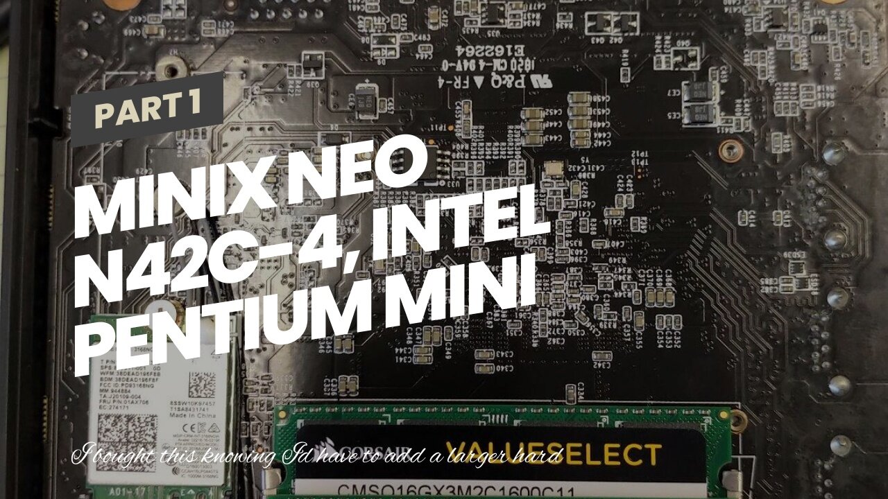 MINIX NEO N42C-4, Intel Pentium Mini PC Windows 10 Pro (64-bit) [4GB32GBUpgradeable4K @ 60Hz...