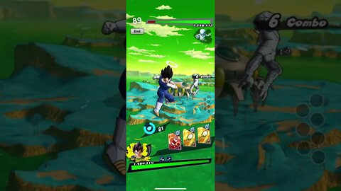 Dragon Ball Legends - Dead Vegeta From Kid Majin Buu Fight