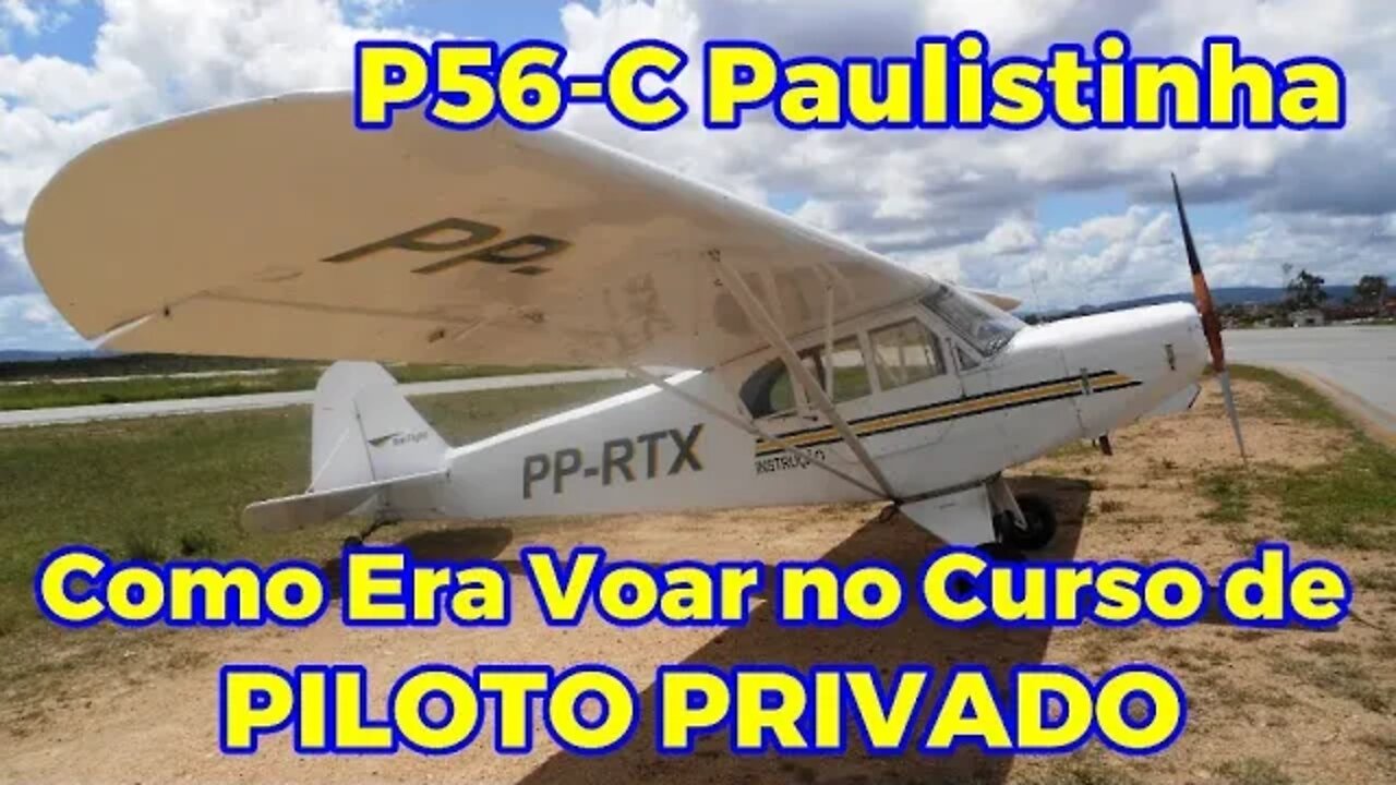Como Era Voar em Um Avião de Instrução de Piloto Privado na Década de 80 e 90 #acpe #aeroclube