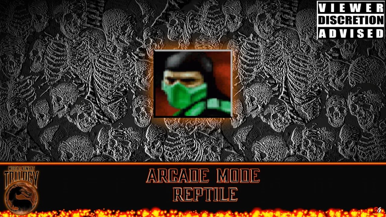 Mortal Kombat Trilogy: Arcade Mode - Reptile