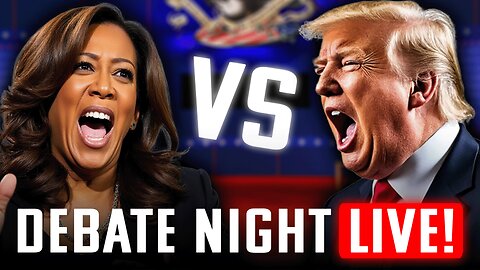 2024 Trump VS Kamala Debate Live NOW!!