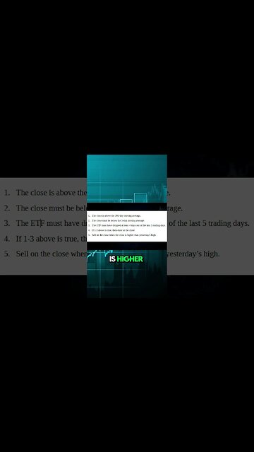 Multiple Up Days And Multiple Down Days Trading Strategy By Larry Connors