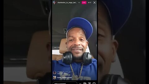 CHARLESTON WHITE IG LIVE: Charleston Have His Supporters & Haters Argue While Muted (02/03/23)