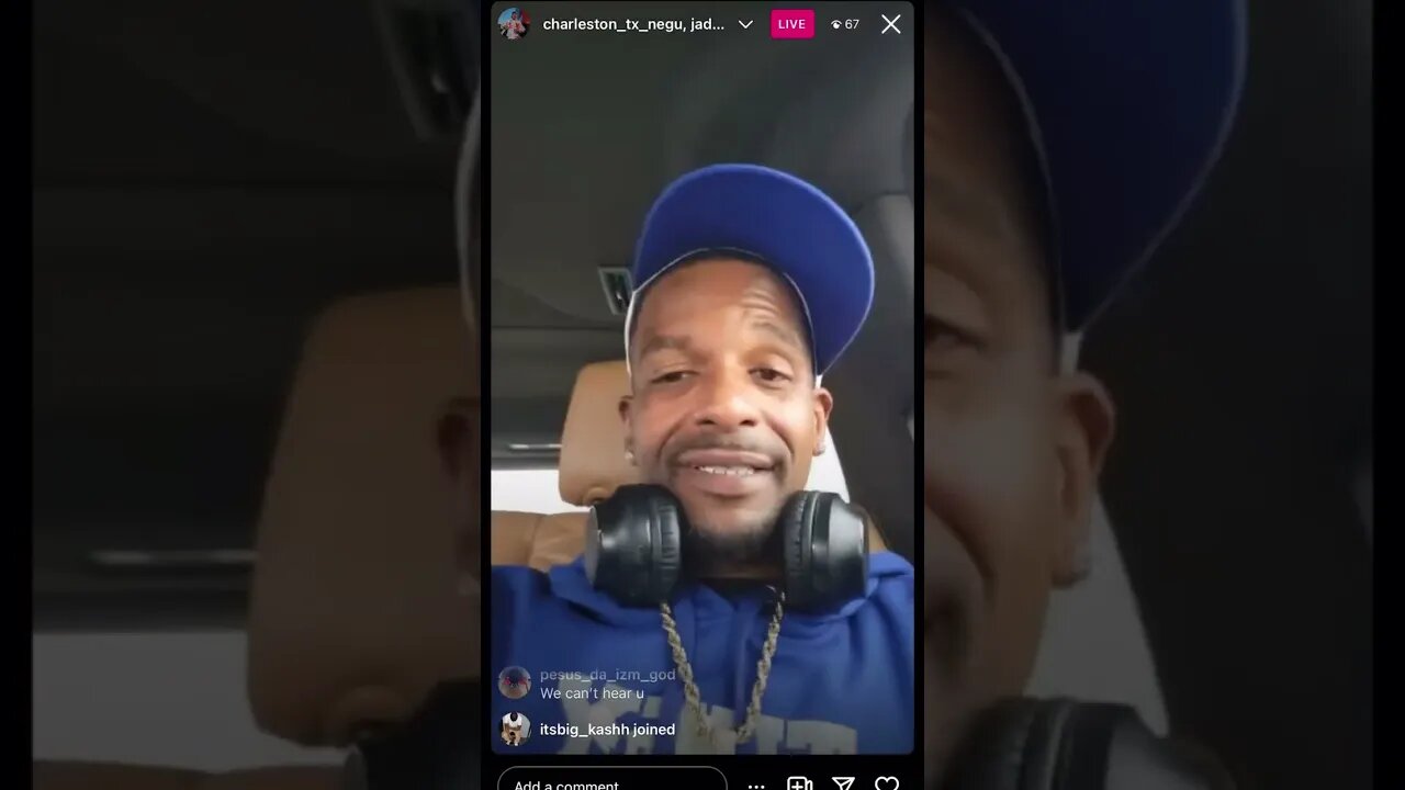 CHARLESTON WHITE IG LIVE: Charleston Have His Supporters & Haters Argue While Muted (02/03/23)