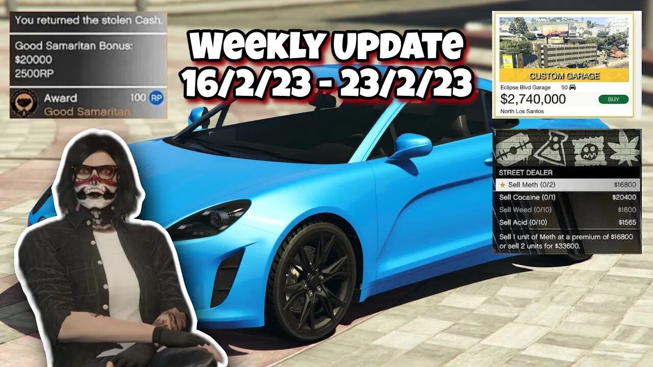 GTA Online: Weekly Update (16/2/23 - 23/2/23)