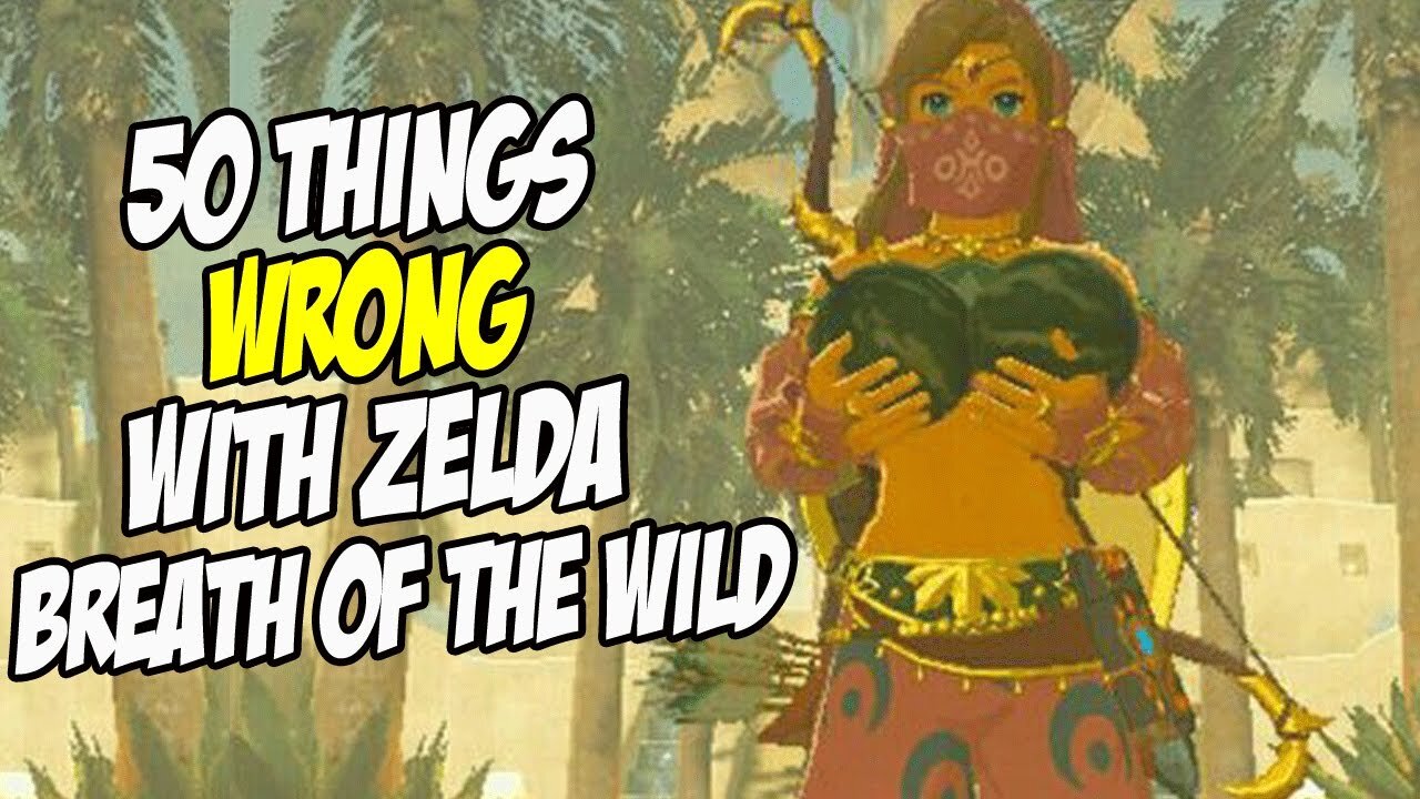 50 Things WRONG With Zelda Breath Of The Wild - ABrandonToThePast