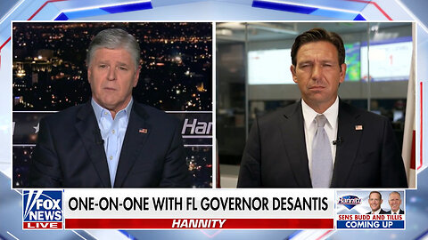 Gov. Ron DeSantis: Kamala Harris 'Has No Role In This Process'