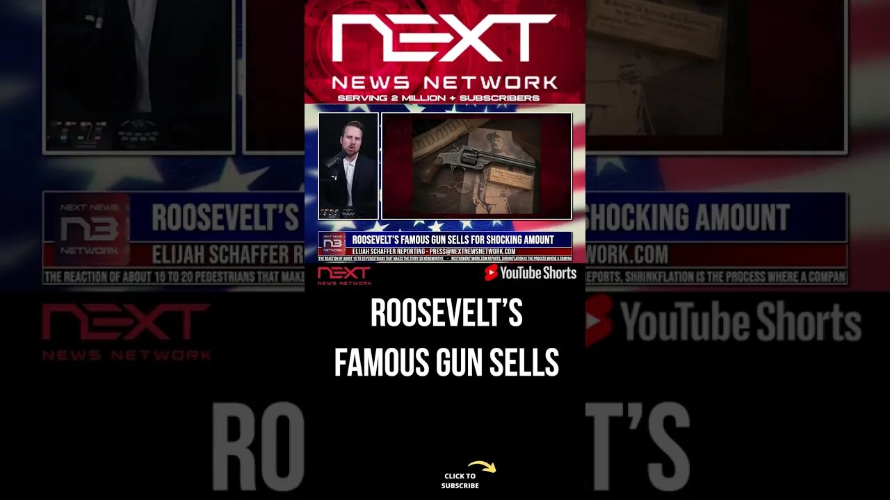 Roosevelt’s Famous Gun Sells for SHOCKING Amount #shorts