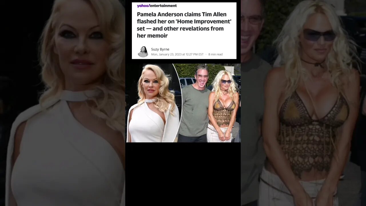 Hot take on the Pamela Anderson & Tim Allen flashing situation #zoobox #nonsense #timallen #shorts