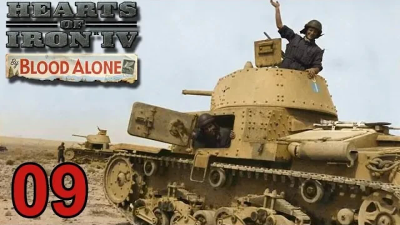 Italy Hearts of Iron IV: By Blood Alone - 09 Desert Advances